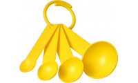 Conjunto de medidores em plstico com 4 tamanhos Ness
