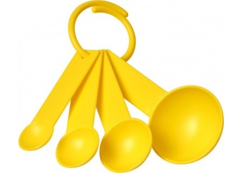 Conjunto de medidores em plstico com 4 tamanhos Ness