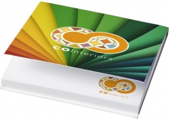 100 Notas adesivas Sticky-Mate com capa mole 75x75