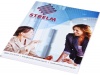 Bloco de notas 100 folhas A5 com capa laminada Desk-Mate