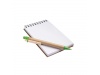 Bloco de notas A6 + esferogrfica Recynote A6