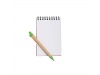 Bloco de notas A6 + esferogrfica Recynote A6
