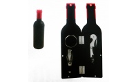 Set para Vinho em forma de garrafa