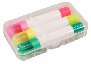 Conjunto de 3 sublinhadores em cera
