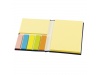 Bloco de notas A7 + notas post-it