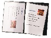 Capa para ementas de restaurante