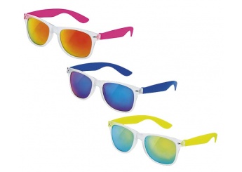 culos de sol Glow lentes espelhadas UV400