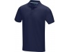 Polo para homem em material de orgnico GOTS Graphite