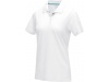 Polo para mulher em material orgnico GOTS Graphite