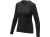 T-shirt manga comprida de material orgnico Ponoka de mulher