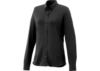 Camisa piqu manga comprida de mulher Bigelow
