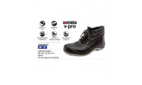 BOTA DE PELE BIQUEIRA E PALMILHA DE AO