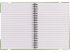 Caderno espiral com rgua e notas adesivas
