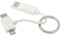Cabo USB em ABS sobre anel