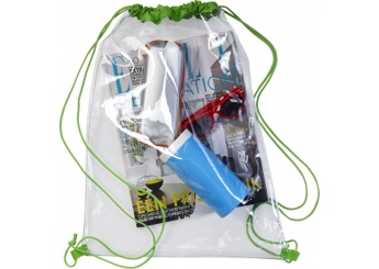 Mochila transparente
