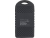 Powerbank de energia solar ABS emborrachado 4.000 mAh