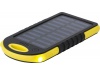 Powerbank de energia solar ABS emborrachado 4.000 mAh