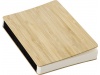 Caderno de capa de bambu