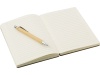 Caderno de capa de bambu