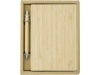 Caderno de capa de bambu