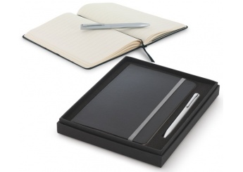Conjunto esferogrfica + bloco de notas