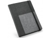 Capa com bloco de notas