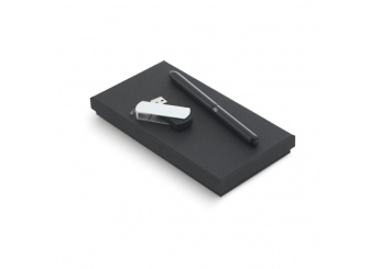 Conjunto esferogrfica e memria USB