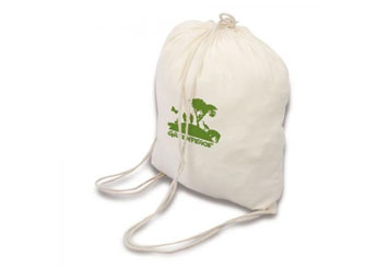 Bolsa Mochila algodo