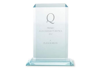 Placa Biselada Vidro 14.8x24.5x7cm 
