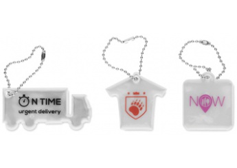 Porta-Chaves reflector com forma personalizada (CE 13356)