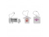 Porta-Chaves reflector com forma personalizada (CE 13356)