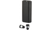 Auriculares sem fios com bateria externa Metal