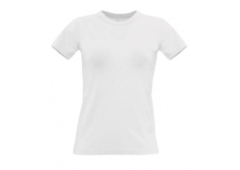 T-shirt B&C Exact 190 / Women - Branca 