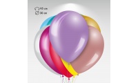 Bales lisos cores metlicas (Pack 100 und)