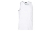 T-shirt Manga Cava 160gr/m2 Top Athetic Adulto Branca