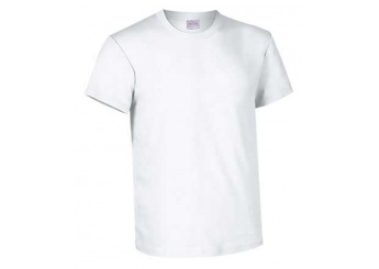 T-shirt Basic BIKE 135gr/m2 Criana branca 