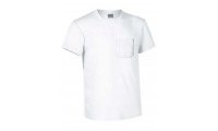 T-shirt 160gr/m2 BRET 3XL 4XL Branca