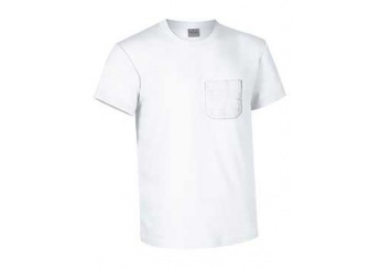 T-shirt 160gr/m2 BRET Adulto Branca