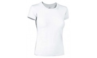 T-shirt Classica 160gr/m2 PARIS Senhora Branca