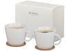 Conjunto de 2 canecas com bases Hartley