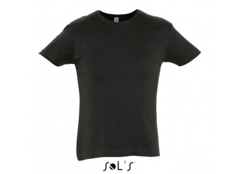 T-SHIRT JUSTA COM GOLA REDONDA PPRETA PARA HOMEM CITY