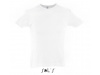 T-SHIRT JUSTA COM GOLA REDONDA BRANCA PARA HOMEM CITY