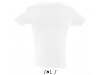 T-SHIRT JUSTA COM GOLA REDONDA BRANCA PARA HOMEM CITY