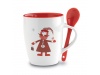 Caneca com Decorao de Pai Natal