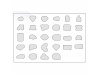 Bloco de Notas Adesivas BIC 101x75mm Adhesive Die Cut Notepads 25 folhas