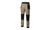 Calas lona stretch com bolsos flutuantes