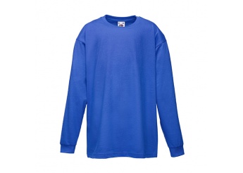 T-Shirt manga comprida Kids 165 gr Cores