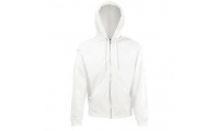 Casaco Sweat com capuz Hooded 280gr Branco
