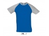 T-SHIRT BICOLOR COM MANGAS RAGL PARA HOMEM FUNKY