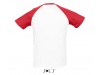 T-SHIRT BICOLOR COM MANGAS RAGL PARA HOMEM FUNKY